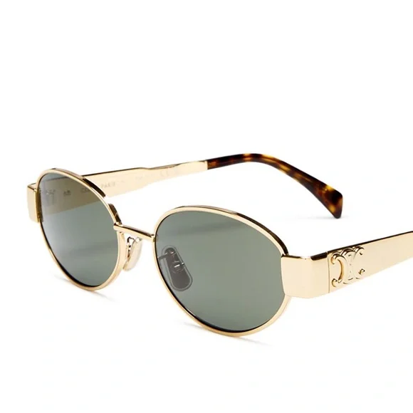 Celine | Accessories | Nwt Celine Triomphe Metal Round  display picture 1